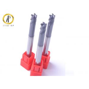 45 Degree Solid Carbide Thread Mills , Square Cutting Shell End Mill Cutter For Titanium