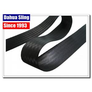 China Polyester Lashing Webbing Black Webbing Straps 6600# BS 300 Foot Roll wholesale