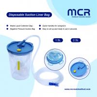 China Disposable Collection Fluid Negative Pressure Suction Liner Suction Canister on sale