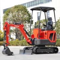 China Slewing Speed 10 Rpm Mini Crawler Excavator 16mpa For Construction Projects on sale
