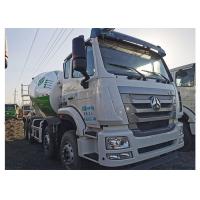 China 273KW Concrete Mixing Transport Trucks Used HW76 Cement Mixer Vehicle on sale