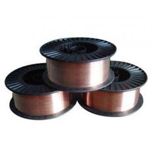 China Hardfacing Copper Coated HRC58 Low Alloyed Welding Wire supplier