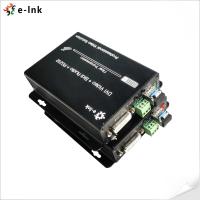 China HDCP 1.2 1Ch RS232 Over Fiber Optic Extender DVI Bidirectional Stereo on sale