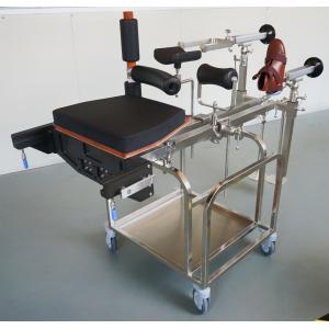Stainless Steel High Traction Force Double Pole Structure Lower Limb Support Frame With Operation Table