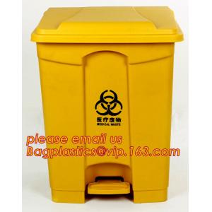 China Trash Bin, Waste Bin/can, Garbage Can/bin with swing lid Dustbin For Room, EURO style outdoor plastic trash bin/waste bi supplier