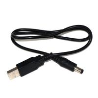 China 1M 2M Dc Power Extension Cable USB Male To 5V DC 3.5x1.35 Barrel Connector on sale