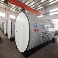 China 8mm Thickness Asphalt Storage Tank White Color Pitch Tank For Asphalt Plant on sale