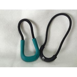 Unique U Shape Zip Fastener Puller , Promotional Zipper Pulls With String