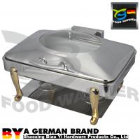 China Retangular Stainless Steel Chafing Dish , Commercial 5 Qt Chafing Dish Food Warmer on sale