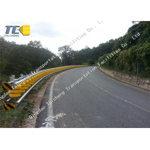China Polyurethane Foam Rolling Barrier System Q235 Hot Dip Galvanizing Material supplier