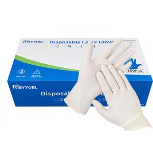 China Food Processing Cleaning XS Disposable Latex Exam Gloves wholesale
