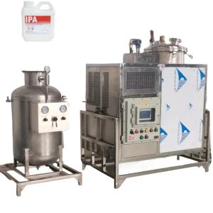 China 300L Economical And Practical PLC Touch Screen Real Time Monitoring Temperature And Pressure Efficient Solvent Distillation Equipment wholesale