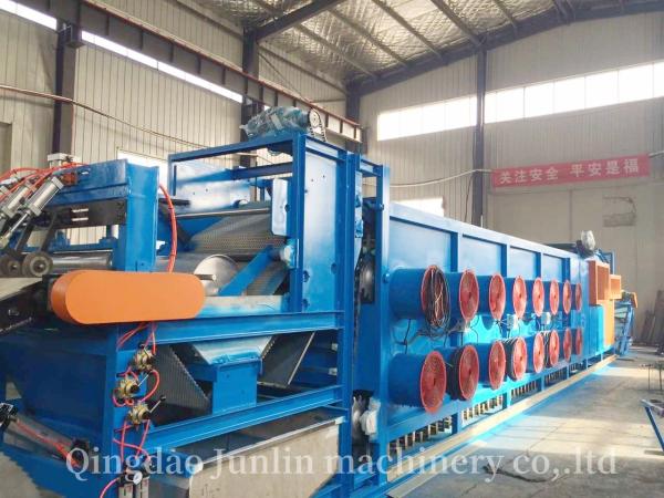 220V Automated Batch Off Unit Rubber Cooling Machine Customized Speed