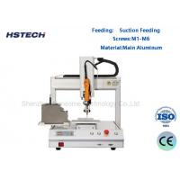 China Desktop Operation Screw Tightening Robot Suction Feeding 3 Axis Aluminum Material HS-SL551S on sale