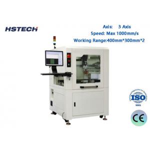 3 Axis Glue Dispensing Machine Stainless Steel Machine Body Windows Operation Visual Glue Dispensing Machine HS-VD331