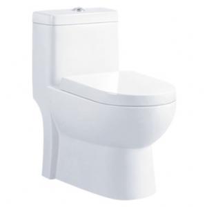 China Bathroom sanitary ware super rotation type one piece porcelain toilet supplier