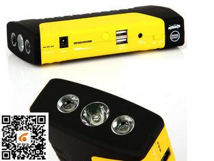 Small Emergency Car Battery Jump Starter With 3*1w Led Lights