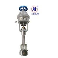 China High Pressure Pneumatic Cryogenic Globe Valve With Handwheel Temperature -196° C To 75℃ on sale