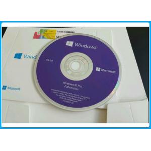 China Customized language Microsoft Windows 10 Pro Software 64bit DVD OEM key supplier