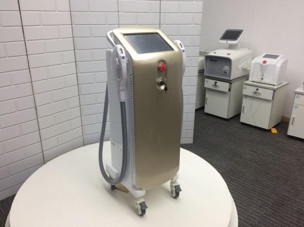 Forimiは動きの倍のハンドルの皮の若返りの毛の取り外し機械のIPL SHRを進めました