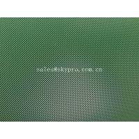 China Industrial PVC Conveyor Belt Green Rubber Belts Rough Surface Grass Pattern on sale
