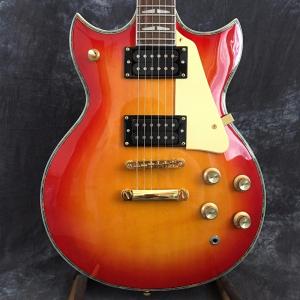 Cherry Sunburst Finishing YMH SG Electric Guitar CS Cherry Sunburst SG Electric Guitar With Gold Hardware