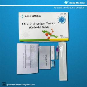 Renji Medical SARS-CoV-2 Home Test Kit Colloidal Gold  Immunochromatography