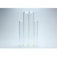 China Tiny Round / Flat Bottom Glass Test Tubes For Laboratory Equipment on sale