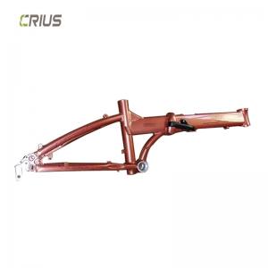 China customized Yes 2900g Crius Custom 20 inch Aluminium Frame Folding Bike Bicycle Frame supplier