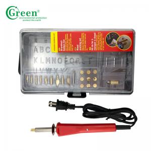 Pyrography Electric Iron Wood Burning Kit / Tool 110-240V Green PS2000