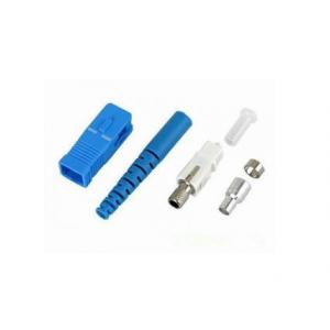 Blue / Green Housing 3.0mm sc optical connector for Optical Fiber Communication