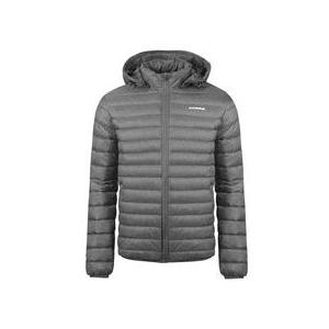 Wind Resistant Mens Light Down Jacket With Adjustable Detachable Hood