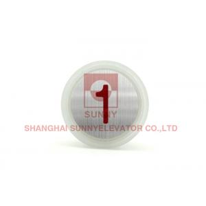 Hole Size R27mm Elevator Push Button Commercial elevators for Elevator Spare Parts