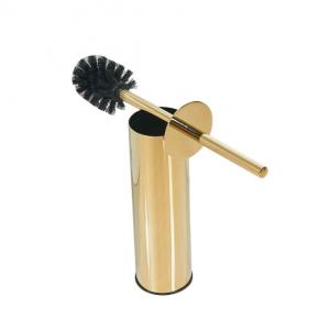 Gold Standing Toilet Cleaning Brush Holder Toilet Brush Accessories