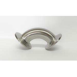 China ODM 304 Stainless Steel Pipe Fittings 90 Degree Tri Clamp Elbow supplier