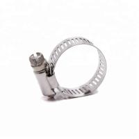 China Heavy Duty Pipe Fitting Type Hose Clamp Stainless Steel  Hot Hose Worm Clamp on sale