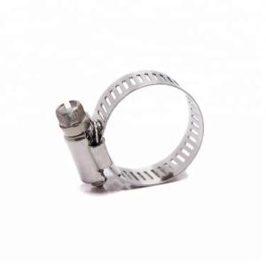 Heavy Duty Pipe Fitting Type Hose Clamp Stainless Steel  Hot Hose Worm Clamp