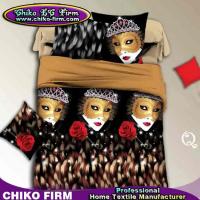 Best Selling Fashion Lovely Queen Mask 3D Printed Bedding Sets