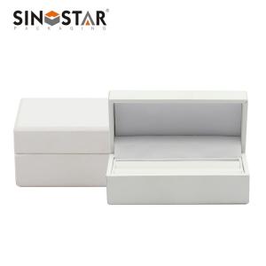Durable Wooden Jewelry Packaging Box with Recyclable Custom Order Accept and Eco-Friendly