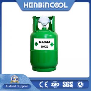 China 10KG R404A Refrigerant Gas For Car Recyclable Disposable Cylinder supplier