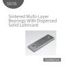 China 2000 Sintered Multi Layer Oilless Bushes With Dispersed Solid Lubricant wholesale