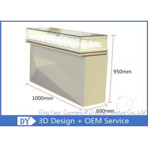 China OEM Pre Assemble Jewelry Store Showcases / Watch Display Showcase Counter supplier