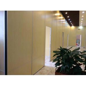 Melamine Surface Interior Door Sliding Wall Track MDF Movable Partition for Indian Restaurant