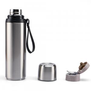Thermoflask 20 oz Vacuum flask, 18/8 Stainless Steel Double Wall Insulated Water Bottle