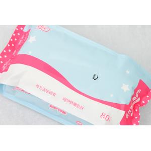 China 80pcs Water Baby Cleansing Wipes For Sensitive Skin Newborns Natural No Chemicals supplier