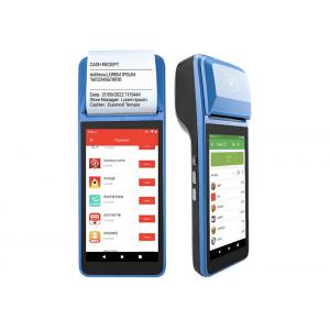 China Android Wireless 3G Handheld POS Terminal With Thermal Printer / Barcode Scanner supplier