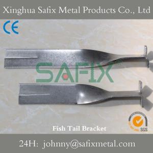 China Fish Tail Bracket/ Motar Anchor System/ Granite Restraint For Stone Cladding wholesale