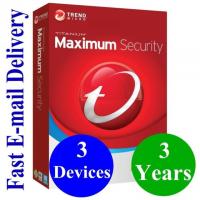 China 2019 best seller antivirus software Trend 2019 Micro Maximum Security 3 PC User 3 Year key product ONLY latest version on sale