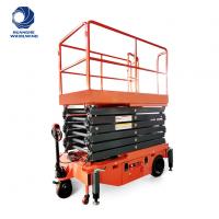 China 4-18m Aerial  Mobile Lifter Scaffolding Electric Hydraulic Scissor Lift on sale