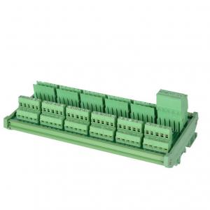 China 60 ways Terminal Blocks Connection Wiring Plate Distribution Board Din Rail Mount supplier